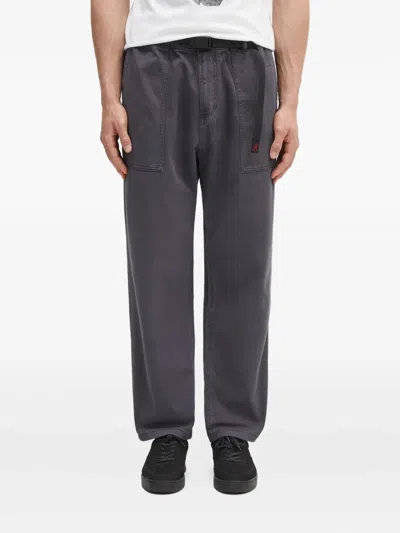 Gramicci Belted Trousers In Gray