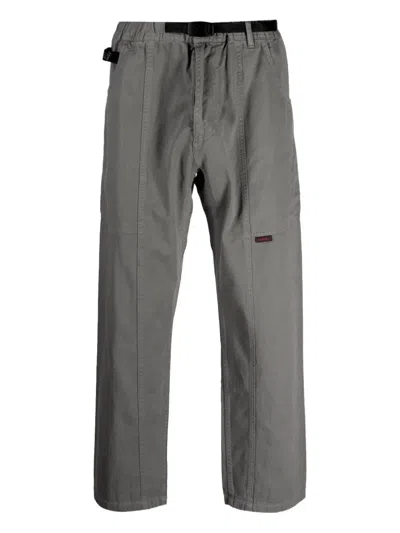 Gramicci Belted Trousers In Gray