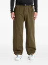 Gramicci Belted Trousers In Green