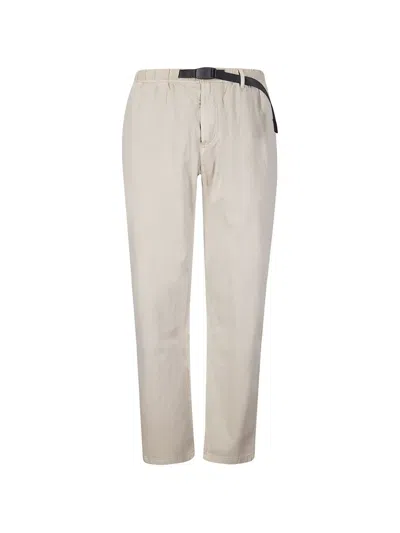 Gramicci Belted Trousers In Neutral