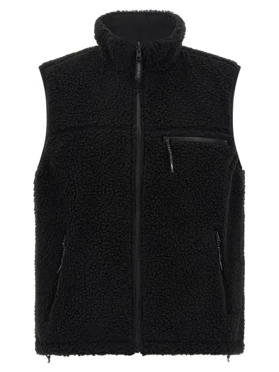 Gramicci Black Polyester Sleeveless Men's Jacket