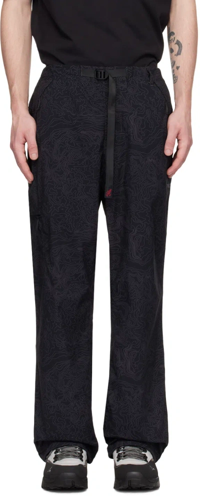 Gramicci Black Softshell Trousers In Atlas