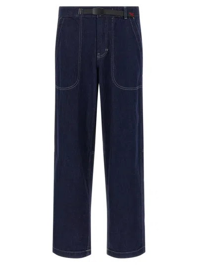 GRAMICCI MEN BLUE JAPANESE SLUB JEANS, 34 LUXURY JEANS FOR MEN DARVEYS