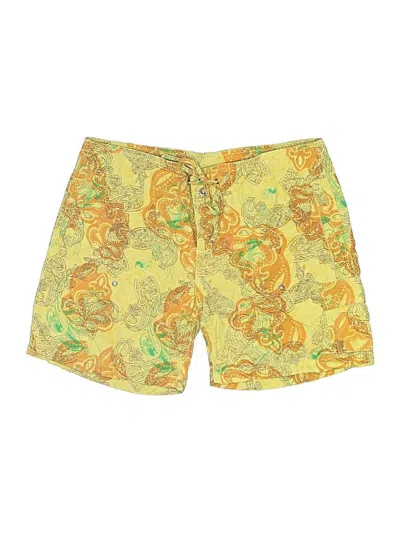 Pre-owned Gramicci Board Shorts In Yellow