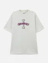 Gramicci Bone Tee  Pigment Dyed In White