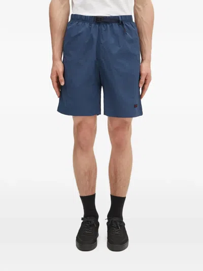 Gramicci Buckle-waist Shorts In Blue