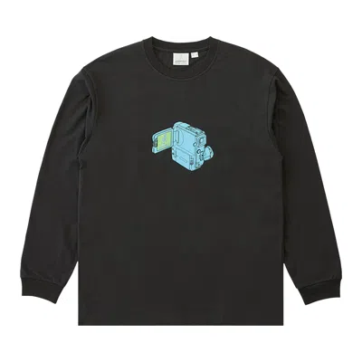 Pre-owned Gramicci Camcorder Long-sleeve Tee 'vintage Black' | Men's Size L