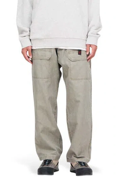 Gramicci Canvas Pants In Gray