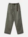 Gramicci Canvas Work Pant In Green