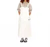 Gramicci Cargo Dress In Wax In White