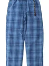 Gramicci Checked Pants In Blue