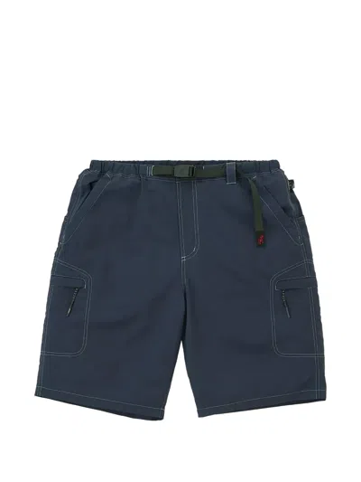 Gramicci Cliff Contrast-stitch Shorts In Blue