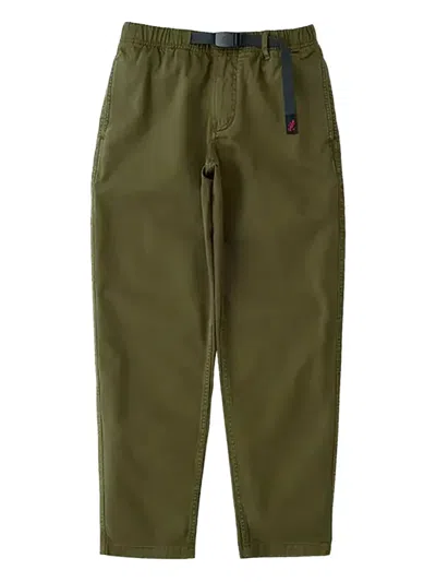 Gramicci Cliff Elasticated  Trousers In Green