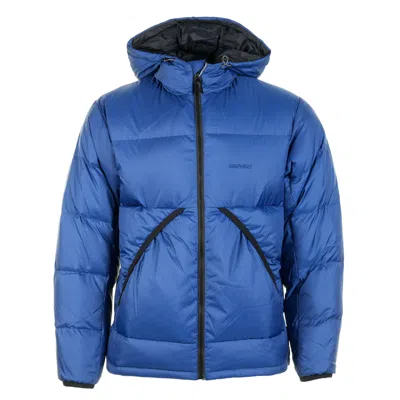 Gramicci Coldfront Hooded Down Jacket Navy In Blue