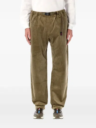 Gramicci Cordrouy Trousers In Green