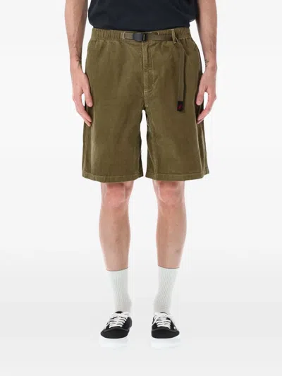 Gramicci Corduroy Shorts In Green