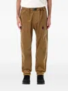 Gramicci Corduroy Loose Tapered Ridge Pants In Brown