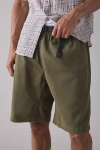 Gramicci Cotton G-short In Olive, Men's At Urban Outfitters In Green