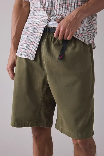 Gramicci Cotton G-short In Olive, Men's At Urban Outfitters In Green