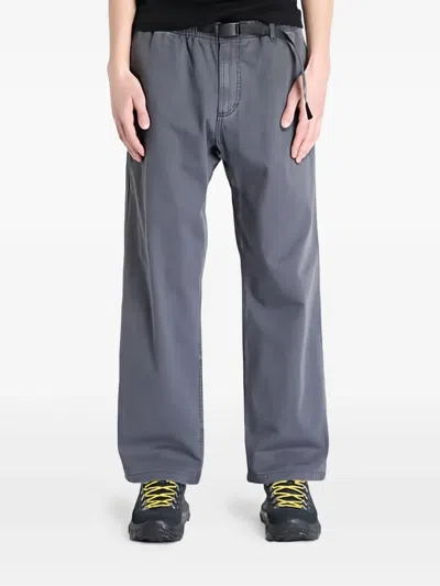 Gramicci Cotton Trousers In Gray