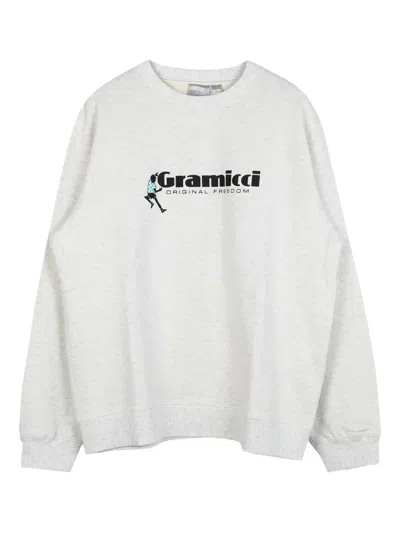 Gramicci Dancing Man Sweatshirt In Gray