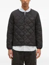 Gramicci Diamond-quilt Down Jacket In Black