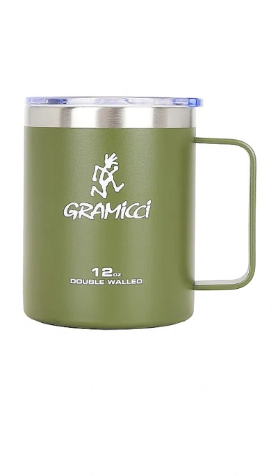 Gramicci Double Walled Stainless Steel Mug In Olive