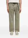 Gramicci Green Loose Tapered Trousers In Green