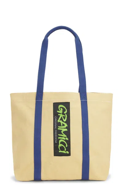 Gramicci Duck Canvas Tote Bag In N,a