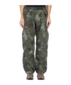 Gramicci Elastic Waist Casual Pants In Black