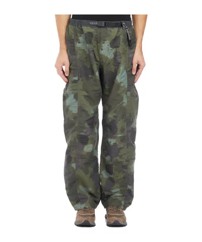 Gramicci Elastic Waist Casual Pants In Black