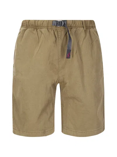 Gramicci Elastic-waistband Shorts In Brown