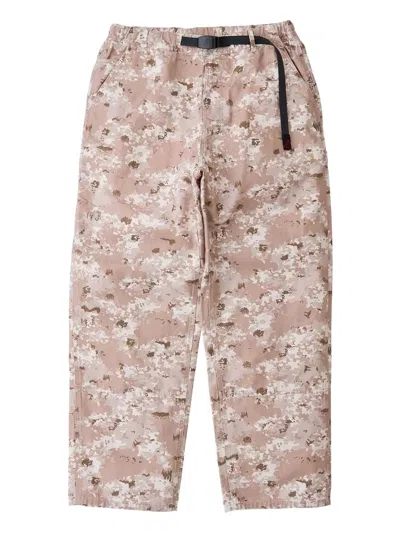 Gramicci Elastic-waistband Trousers In Neutral