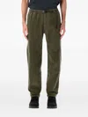 Gramicci Elasticated Belt Trousers In Green