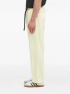 Gramicci Elasticated-waist Belted Trousers In Yellow