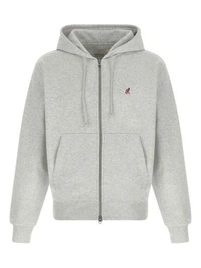 GRAMICCI EMBROIDERED ZIP-UP HOODIE