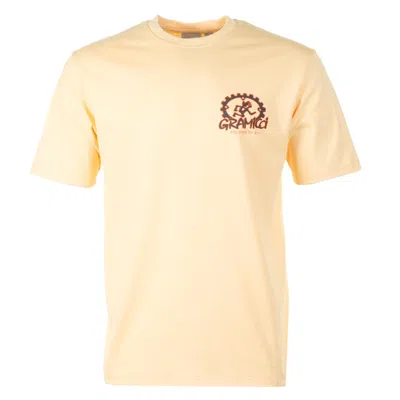 Gramicci Equipped For Dirt Tee Mango In Yellow