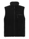 Gramicci Fleece Zip-fastening Vest In Black