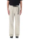 Gramicci Ecru Belted Loose-fit Trousers In Dune Pigment