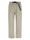 Gramicci G-pants Belt-detail Trousers In Neutral
