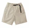 Gramicci Dove Grey Cotton Ridge Bermuda Shorts In Stone