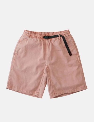 Gramicci G-shorts- Coral Pigment Dyed In Pink