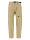 Gramicci Gadget Elastic-waistband Twill Trousers In Neutral