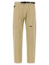 Gramicci Gadget Elastic-waistband Twill Trousers In Neutral