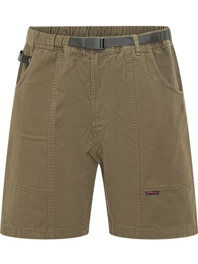 Gramicci Gadget Shorts With Tasche Applicate Edition In Bark Pigment
