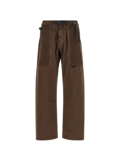 Gramicci Gadget Straight-leg Trousers In Brown