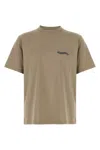 Gramicci Gecko T-shirt Beige In Brown