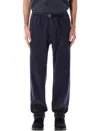 Gramicci Brushed Winter Twill Pants In Cotton In Blue