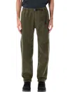Gramicci Brushed Winter Twill Pants In Cotton In Green