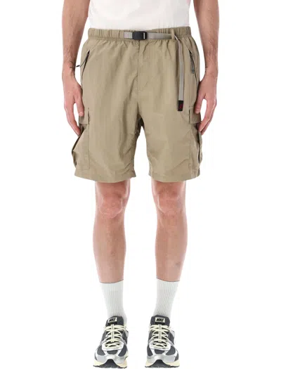 Gramicci Nylon Explorer Cargo Shorts In Brown